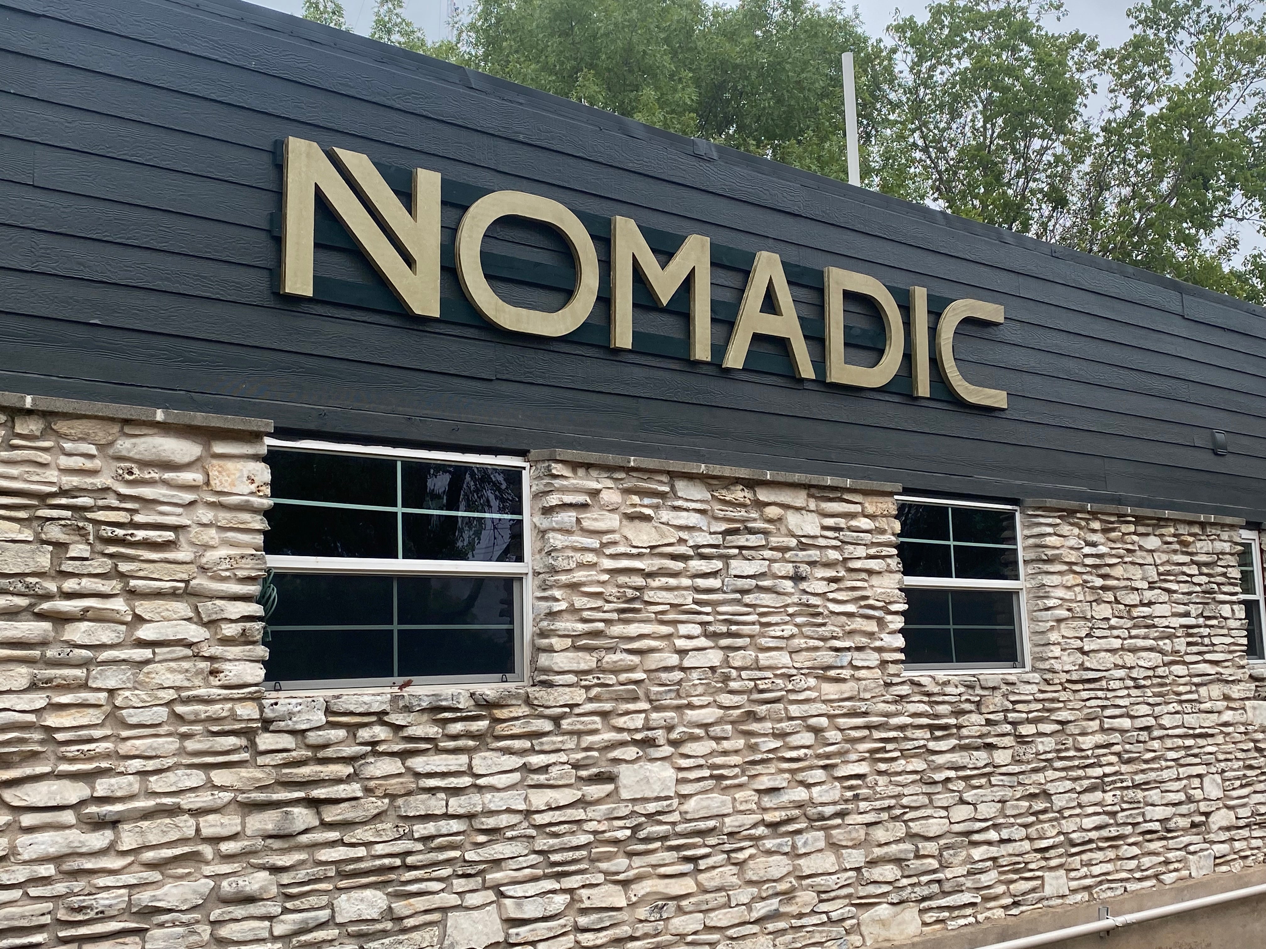 Exterior Signage made for Nomadic Outpost